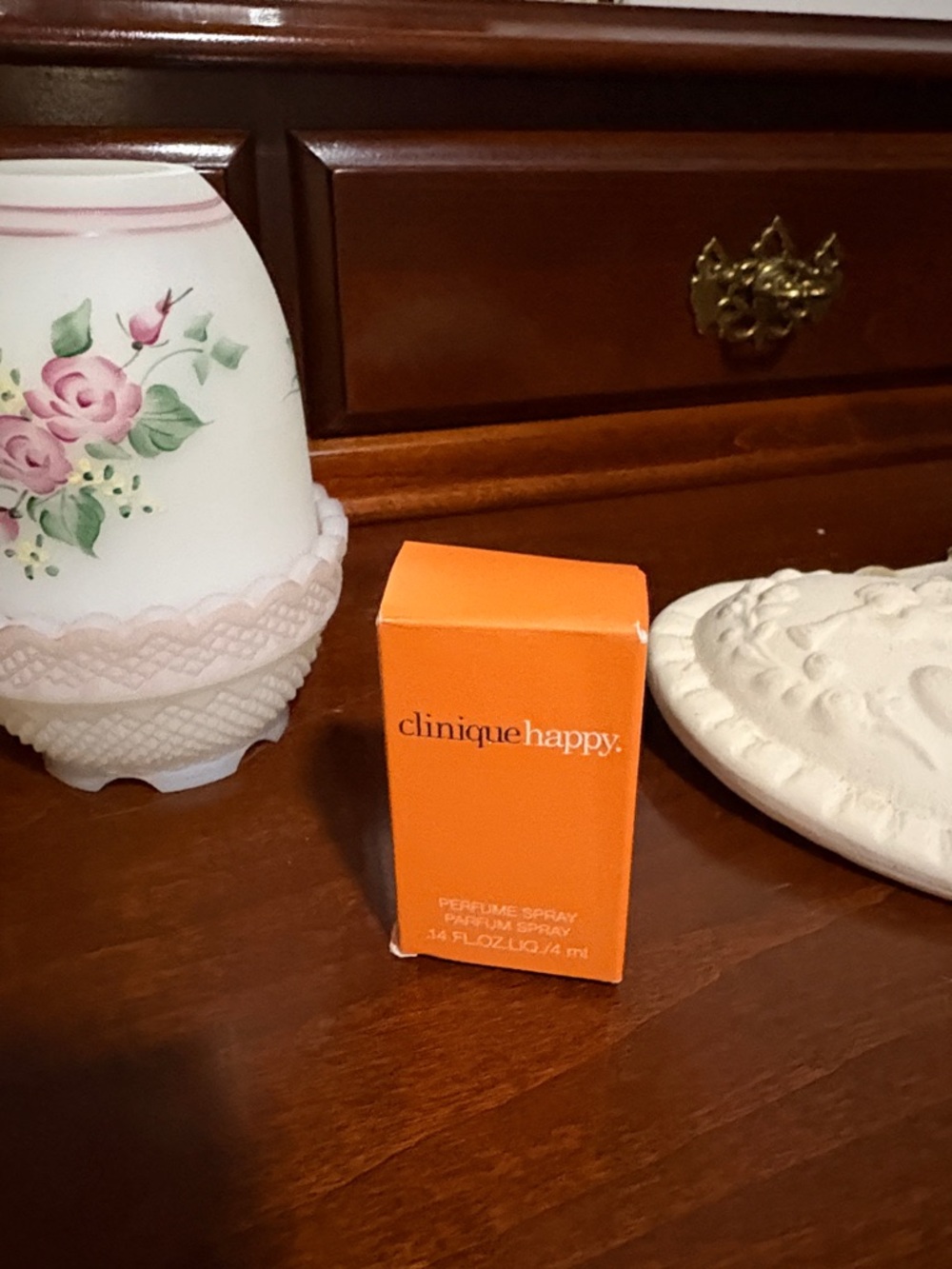 Clinique Happy Perfume Spray - Bright Orange Box